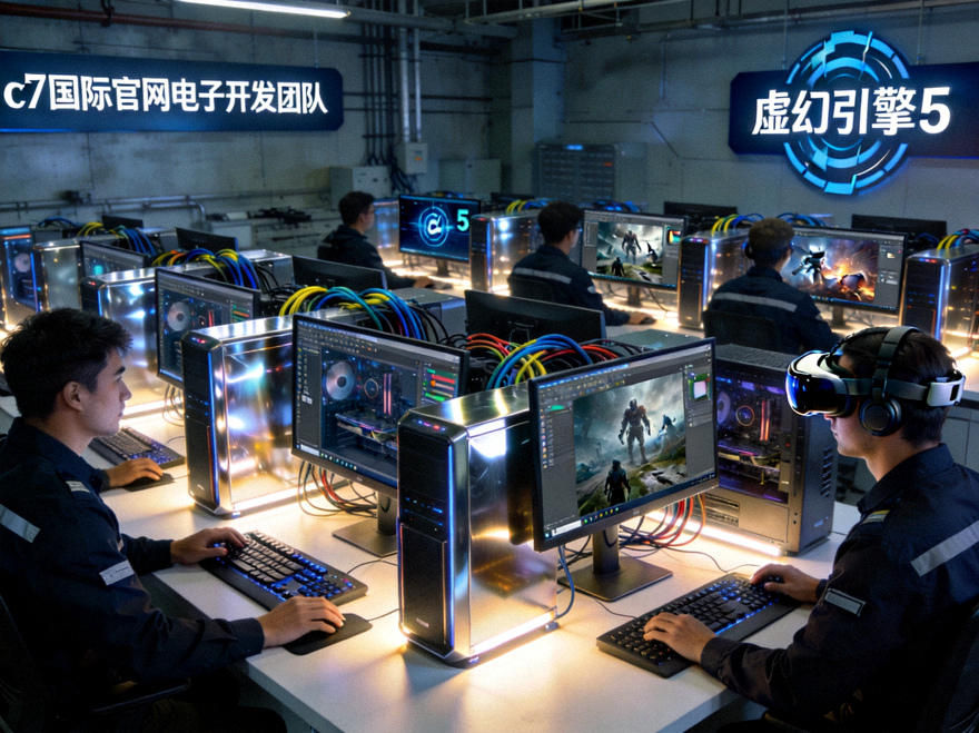 c7国际官网电子开发团队使用虚幻引擎5制作3A大作的实时渲染工作站场景